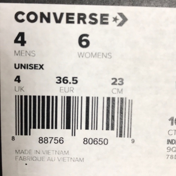 CONVERSE SLIP ON BRAND NEW - Picture 16 of 16